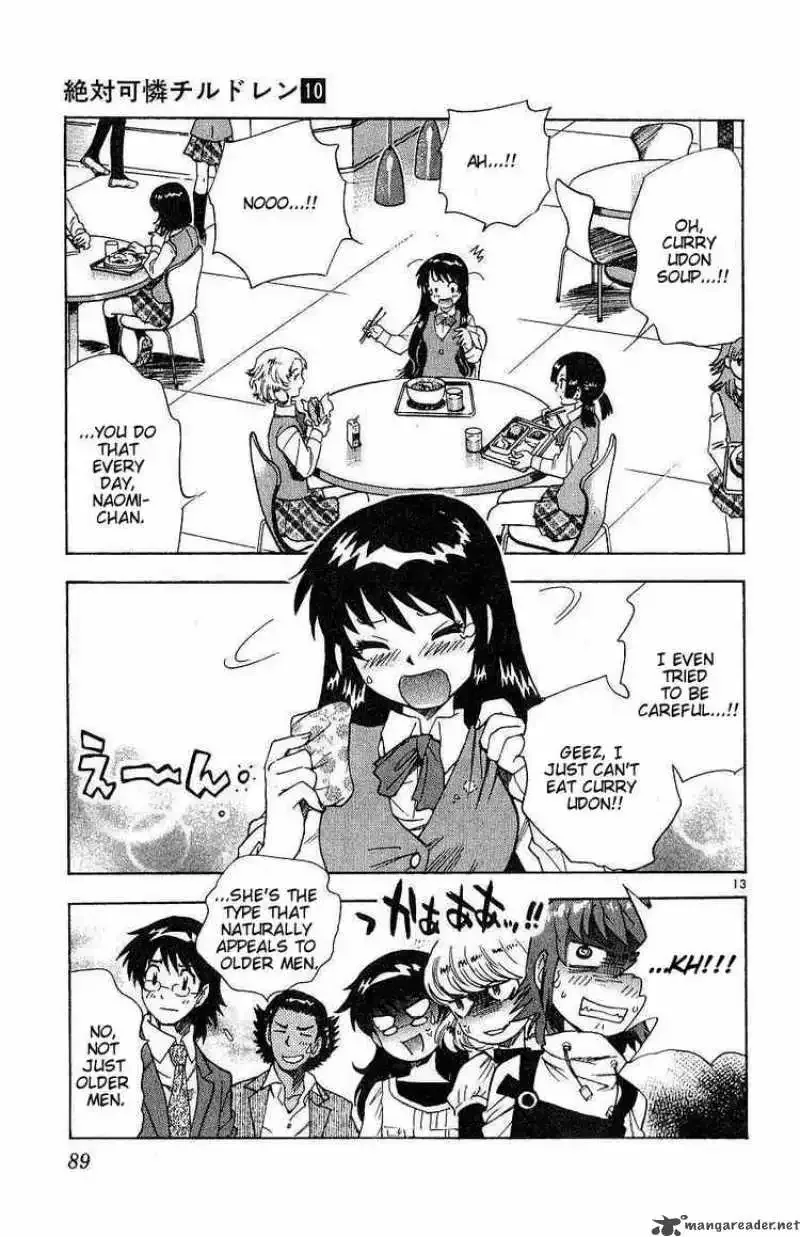 Zettai Karen Children Chapter 83 page 13