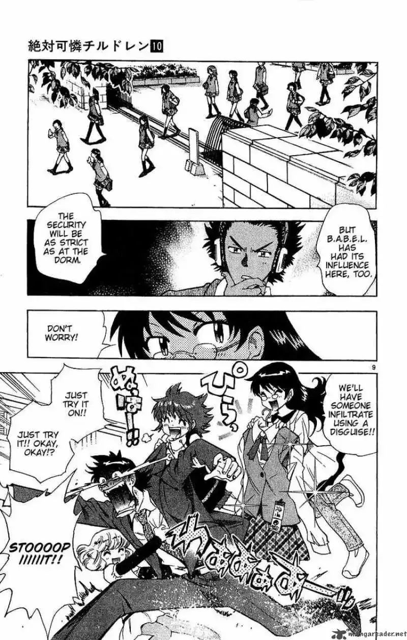 Zettai Karen Children Chapter 83 page 9