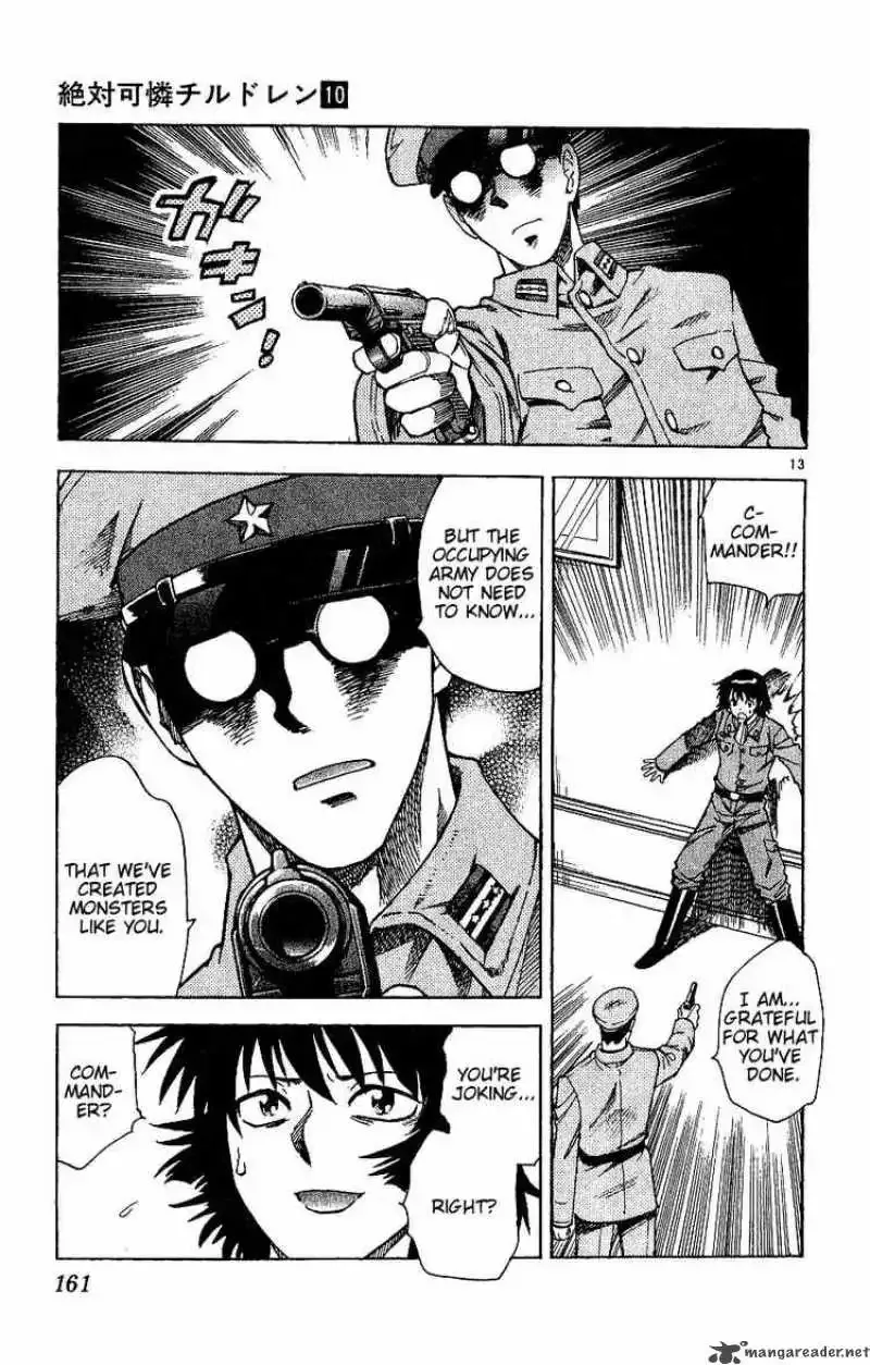Zettai Karen Children Chapter 87 page 13
