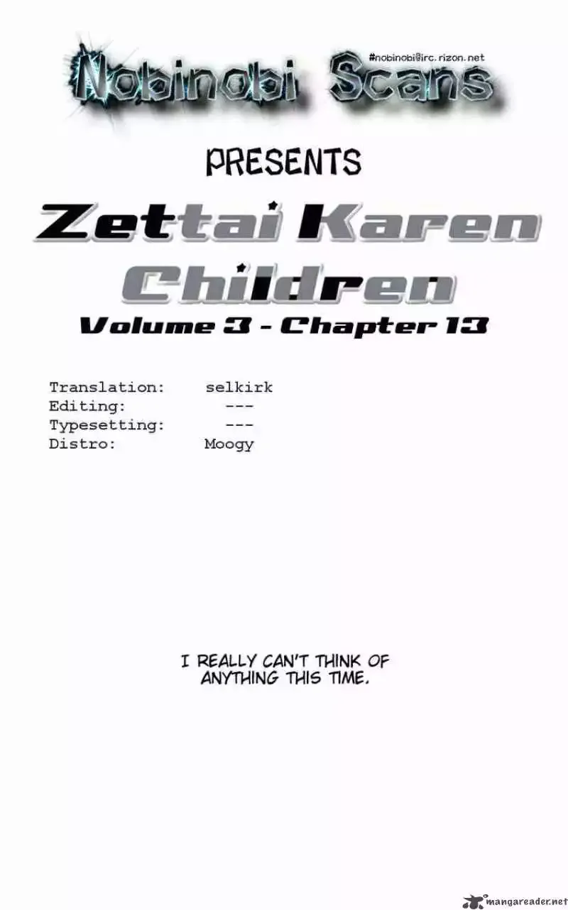 Zettai Karen Children Chapter 9 page 24