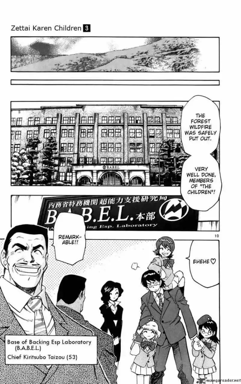 Zettai Karen Children Chapter 9 page 10