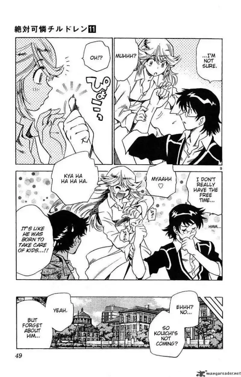 Zettai Karen Children Chapter 91 page 9