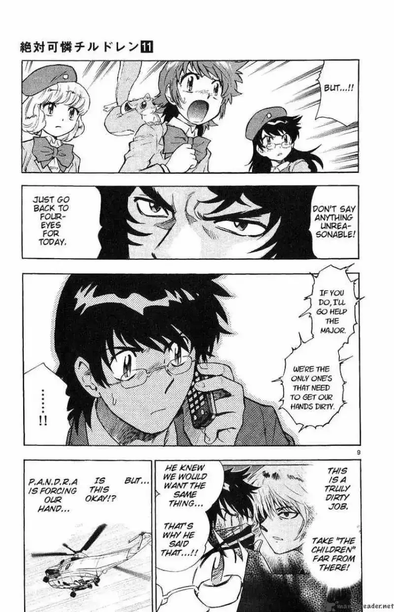 Zettai Karen Children Chapter 98 page 9