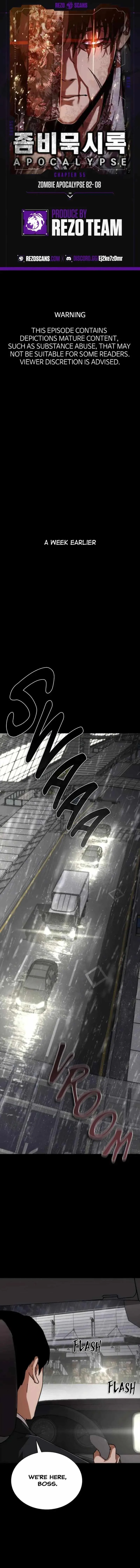 Zombie Apocalypse 82-08 Chapter 55 page 1